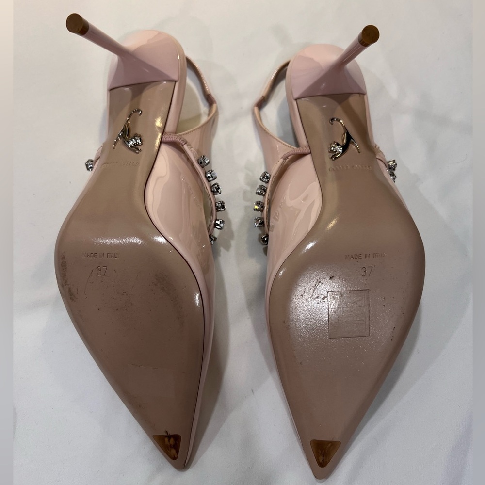 MIU MIU Embellished Sling Backs - Picture 2 of 2